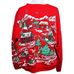 Vintage 1990 Nutcracker Christmas Sweater